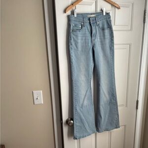 Levi’s 726 flare light wash 2/26